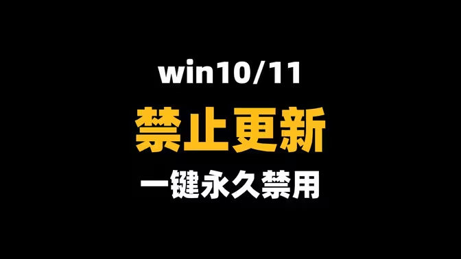 Windows Update Blocker(WUb) v1.8一键永久禁止